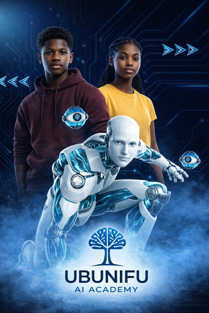 Ubunifu AI Academy students